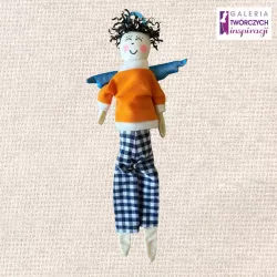 Bajkowy Aniołek (6) - Lalka tekstylna 42 cm